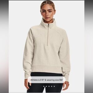 UA Rival Fleece Womens 1/2 Zip